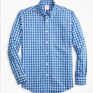 Men’s Brooks Brothers Madison Blue Gingham Shirt